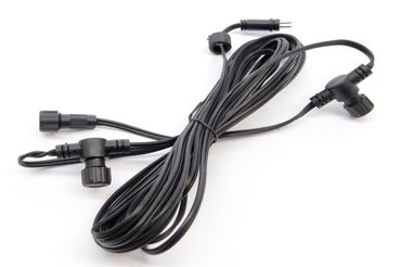 Anschlussstecker Steckverbindung Anschlussteil 2 T Form Gartenbeleuchtung 12 V