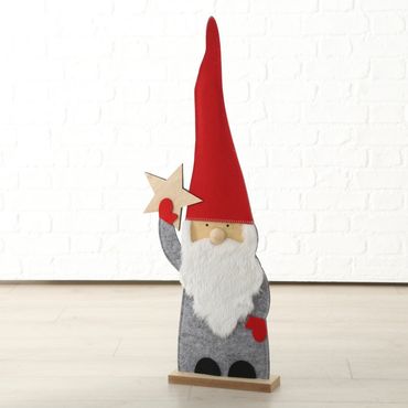 Figur Fredo Weihnachtsmann Nikolaus Weihnachten H 117 cm Stückpreis