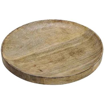 Dekoschale Mango Holz 30x4x30cm