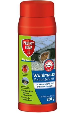 Protect Home Rodicum Wühlmaus Portionsköder Rodicum 250 g
