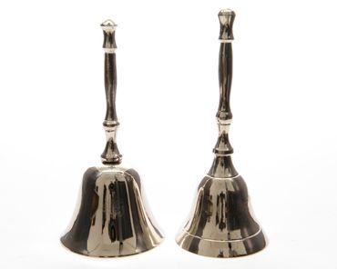 Glocke Tischglocke Weihnachtsglocke 2 Ausführungen Alu Stückpreis