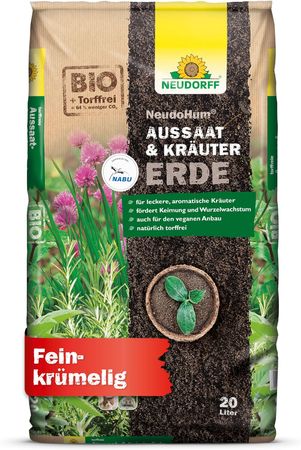 Neudorff NeudoHum Aussaat- & KräuterErde 20 Liter