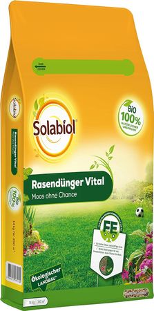 Solabiol Rasendünger Vital - 14 kg