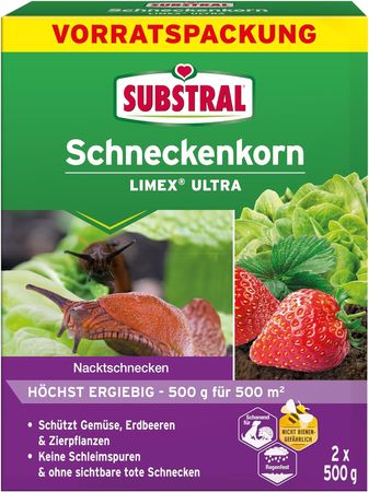Substral Schneckenkorn Limex Ultra 2 x 500g / 2 x 500qm