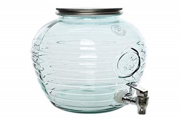 Getränkespender Zapfhahn Glas Ø 24 x 26 cm