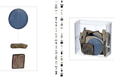 Muschel Capiz Holz Länge 1,10