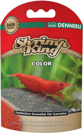 Dennerle Shrimp King Color 35g - Farbfutter Granulat für Süßwasser Garnelen 