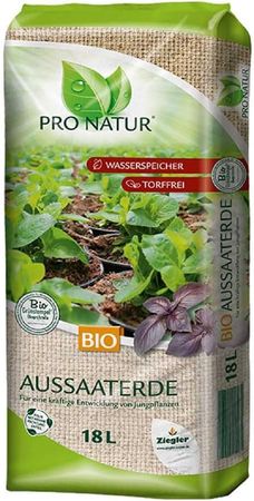 Pro Natur Bio Aussaaterde 18 L