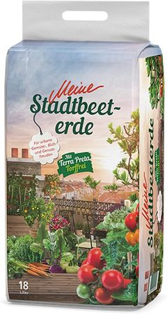 Meine Stadtbeeterde 18 L Blumenerde mit Terra Preta
