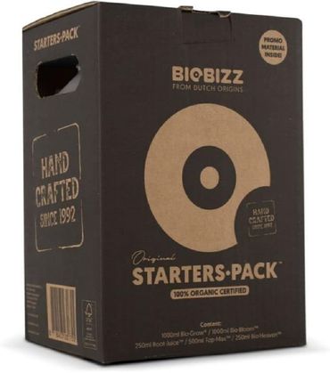 BioBizz Naturdünger Starters Pack 2x250ml, 1x500ml, 2x1000ml