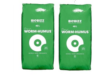 BioBizz Wurmhumus  2 x 40 L - Blumenerde 