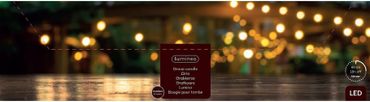 LED Kerze plastik Grabkerze Flacker Outdoor Ø7.5cm H.12.5cm red/flame