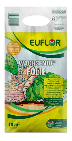 Euflor 'wachsende' Folie 10 m² 7,15 m x 1,4 m UV-stabil