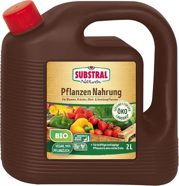 Substral Naturen Bio Pflanzen-Nahrung Zierpflanzen Obst & Gemüse 2 L 