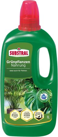 Substral Grünpflanzen Nahrung, Qualitäts-Flüssigdünger  1 L