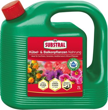 Substral Spezial-Flüssigdünger für Kübel- & Balkonpflanzen, 2 Liter 