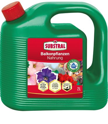 Substral Balkonpflanzen Nahrung Premium Flüssigdünger, 2 L