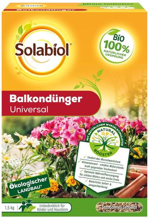 Solabiol Bio Balkondünger Universal 1,5 kg