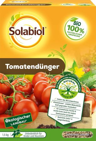 Solabiol Tomatendünger mit Wurzelstimulator 1,5 kg Packung