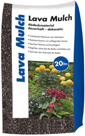 Hamann Mercatus Lavamulch anthrazit 2-8 mm 20 L