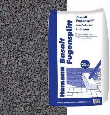 Hamann Mercatus Basalt Fugensplitt anthrazit 1-3 mm 25 kg