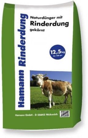 Hamann Mercatus Naturdünger mit Rinderdung 12,5 kg