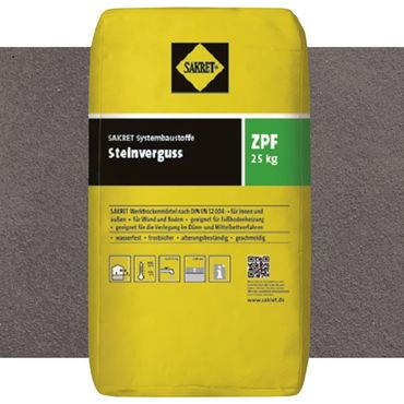 SAKRET Steinverguss ZPF anthratzit 25 kg