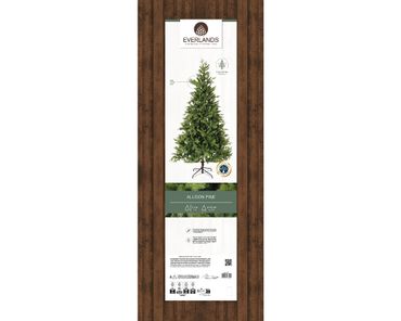 Künstlicher Weihnachtsbaum  Allison Kiefer Ø 172cm H 210cm grün