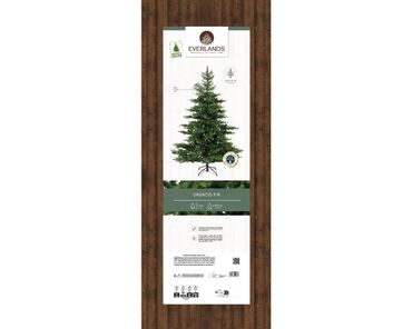Künstlicher Weihnachtsbaum Grandis Tanne Ø 150cm H.210cm grün