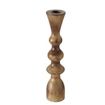 Kerzenleuchter Kerzenständer Caconda Mango H30 cm / Ø6 cm Stückpreis