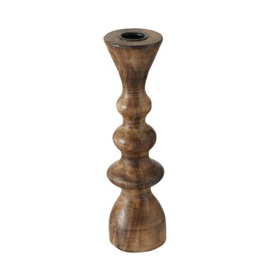 Kerzenleuchter Kerzenständer Caconda Mango H23 cm / Ø6 cm Stückpreis