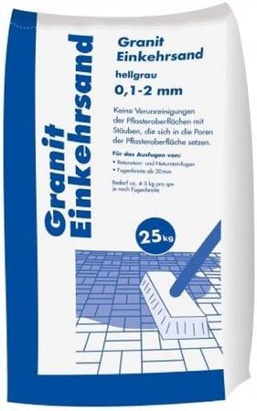 Hamann Mercatus Granit Einkehrsand 0,1-2 mm hellgrau 25 kg