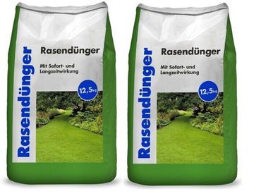 Hamann Mercatus Rasendünger NPK 21-5-5 2 x 12,5 kg
