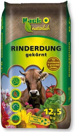 HACK Rinderdung 12.5 kg gekörnt