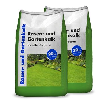 Hamann Mercatus Rasen- und Gartenkalk 2 x 20 kg