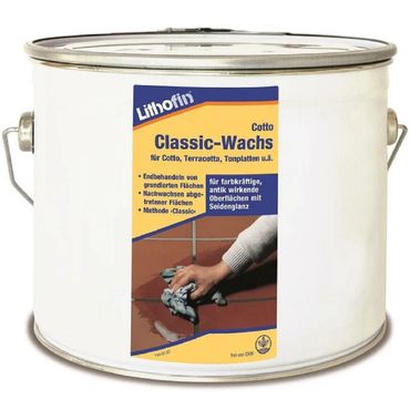 Lithofin Cotto Classic-Wachs 5 Liter