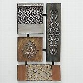 Wandobjekt Wandbild Eisen lackiert 68cm