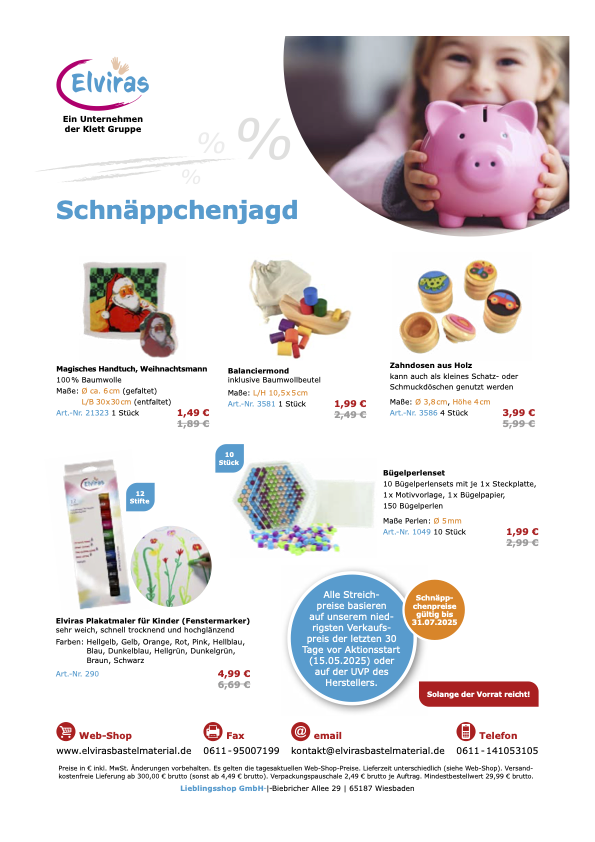 Titelbild Abverkaufsflyer