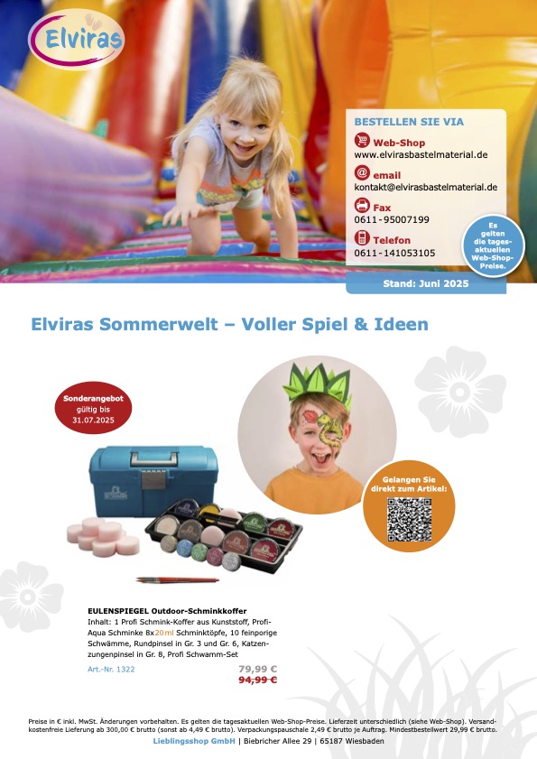 Juni Mailing Sommerwelt Elviras