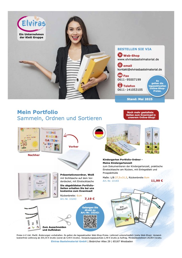 Vorschaubild mit verschiedenen Portfolio-Artikeln