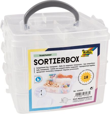 Sortierbox 275x180 blau, Sortierboxen, Lager