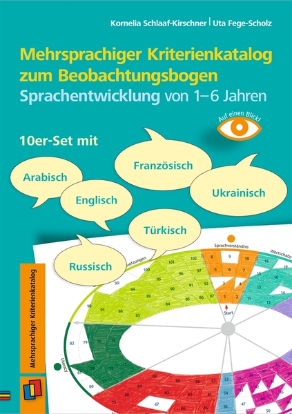 Mehrsprachiger Kriterienkatalog zum Beobachtungsbogen Sprachentwicklung von 1–6 Jahren  Elviras 