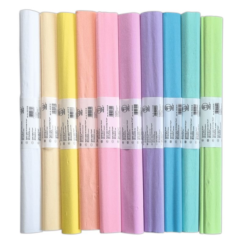 Sortiment Krepppapier Pastellmix, 10 ... Sortiment Krepppapier Pastellmix, 10 ...