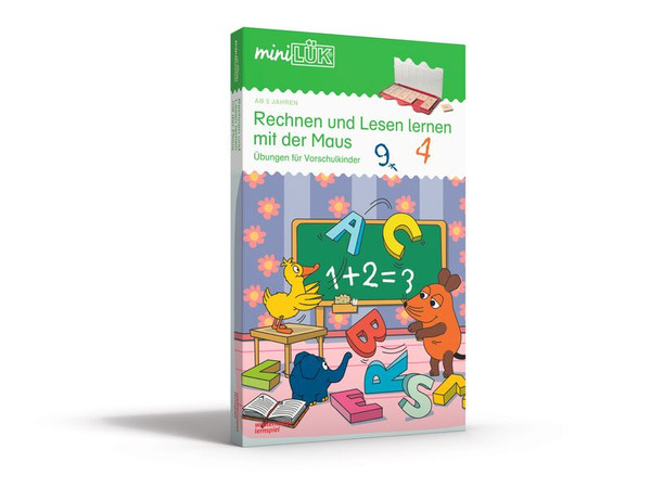 miniLÜK-Set Rechnen und Lesen lernen mit der Mausmini LÜK-SetsDeutsch 