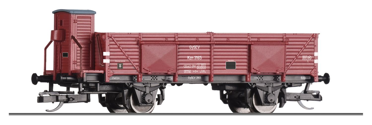 Tillig Spur TT 17633 Offener Güterwagen Kzn der GySEV