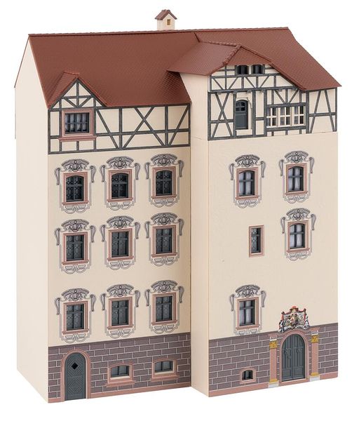 1Fにパブのあるタウンハウス（Faller HO 130447） Old town tower with wall | Town houses | Urban flair