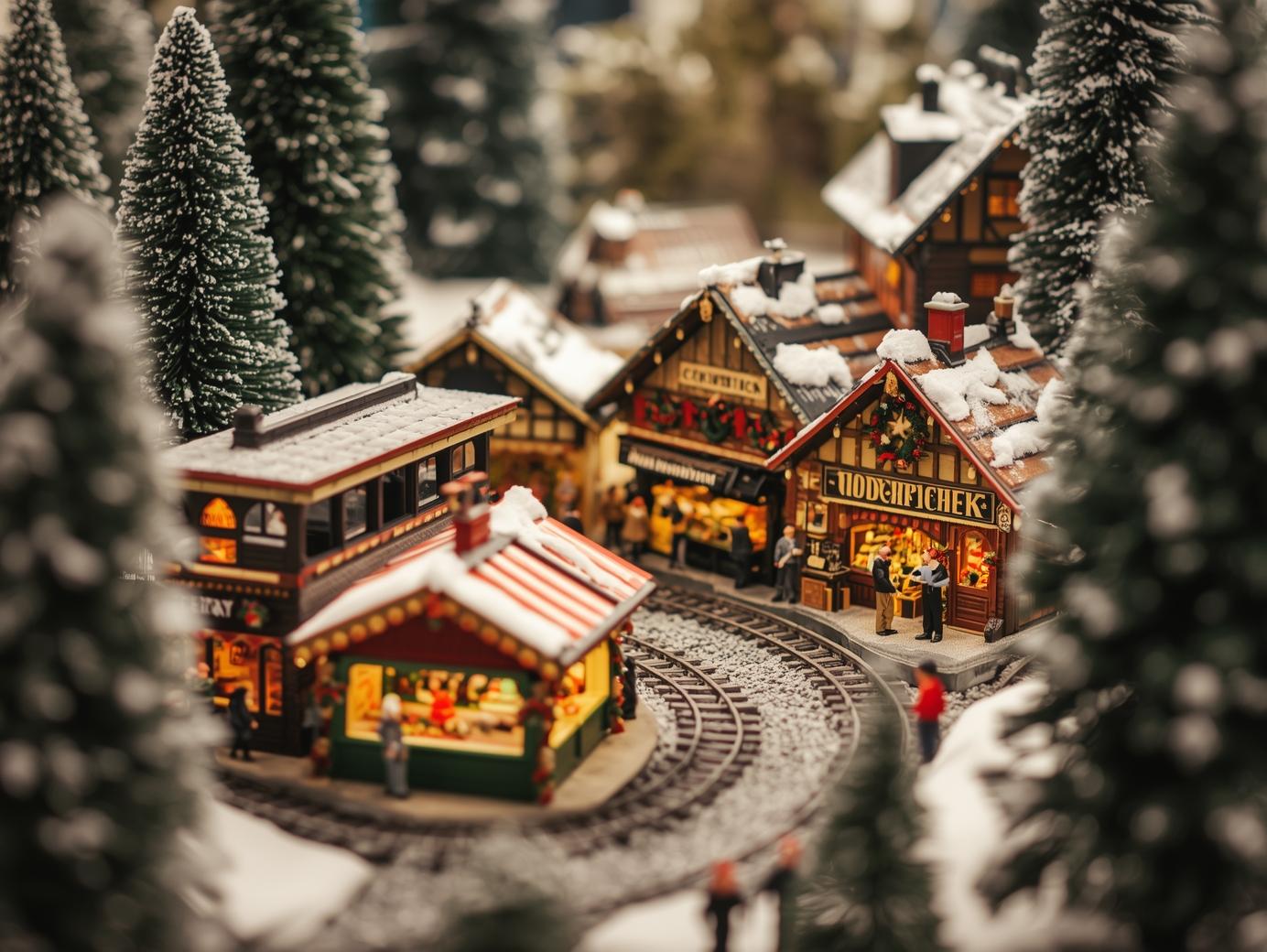     Weihnachtsmarkt im Schnee – Unser 2-Tages-Seminar mit NOCH am Samstag, 6. und Sonntag, 7. Dezember, für das Gestalten einer winterlichen Landschaft mit Weihnachtsmarkt
