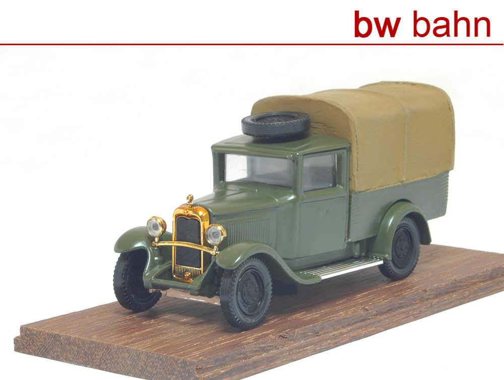 SOLIDO / BMM CAPTURED Citroen C4f , Luftwaffe , France 1944 (1/43