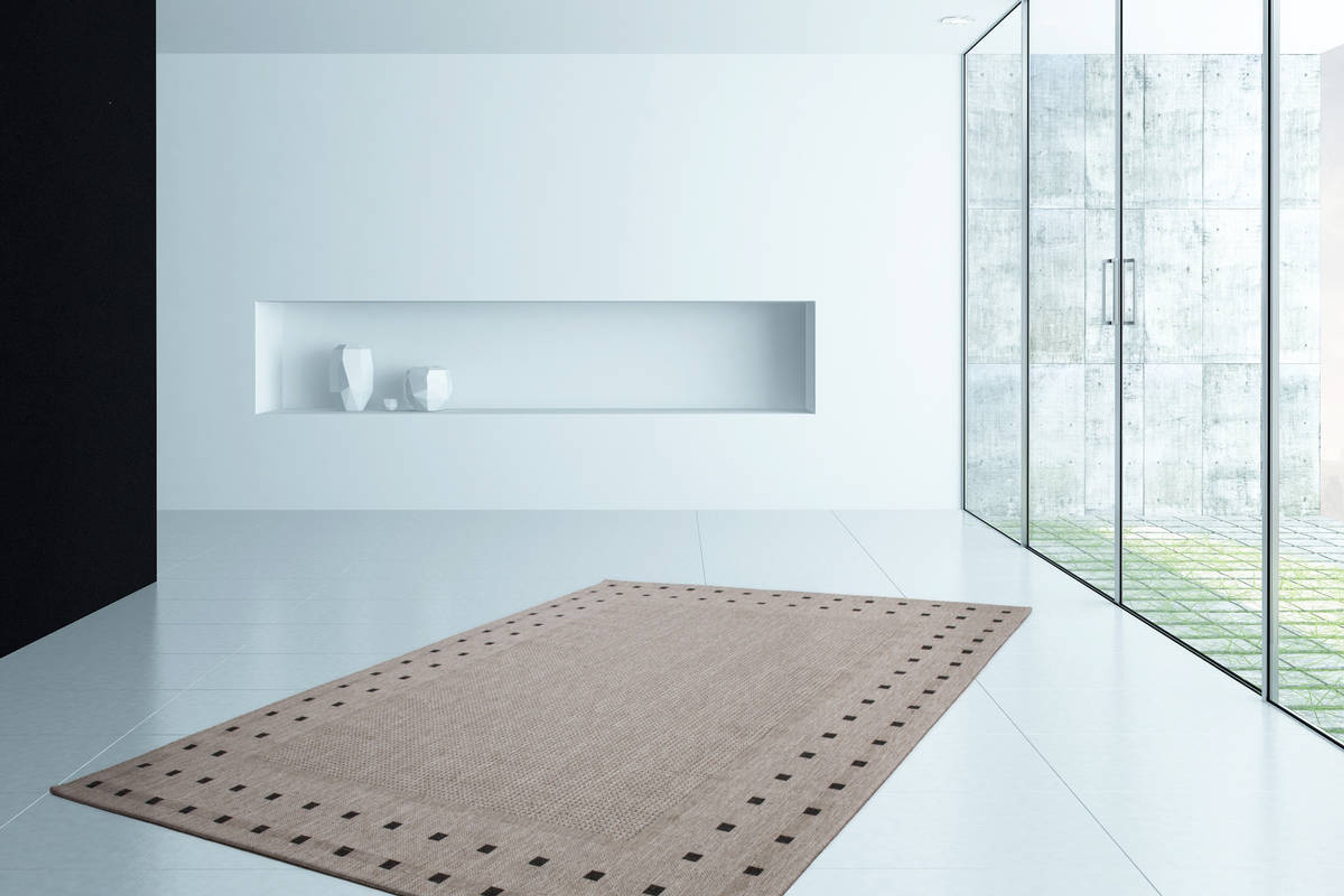 Teppich Sisal Designer Modern Wohnzimmer Teppiche Flachflor Grau ... Teppich Sisal Designer Modern Wohnzimmer Teppiche Flachflor Grau ...