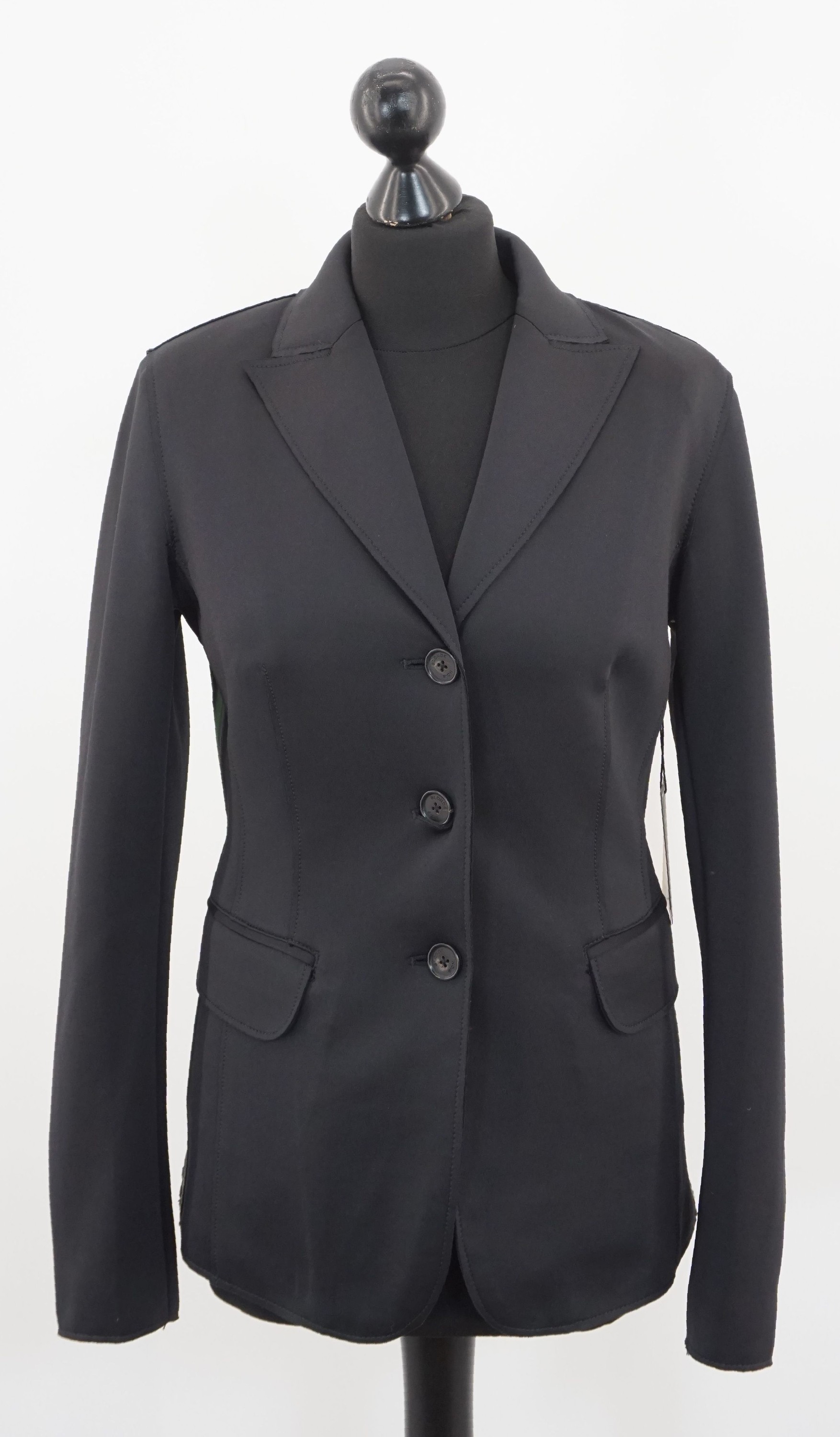 Blonde No.8 women's blazer blazer Cannes twill 3-button size 40 L black green uni NEW Blonde No.8 women's blazer blazer Cannes twill 3-button size 40 L black green uni NEW